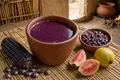 Purple-corn fruit drink