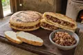 Roujiamo meat sandwich