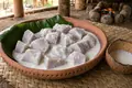 Taro in coconut cream