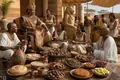 Kandake Amanitore's Temple Feast at Meroe