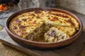 Albanian baked lamb and yogurt
