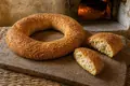 Thessaloniki sesame bread ring