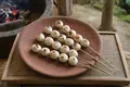 Mitarashi rice dumplings