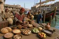 Venice and Genoa Compete for the Spice Trade
