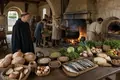 Monastic Kitchens Organize Institutional Feeding