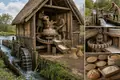Watermills Mechanize Grain Grinding across Medieval Europe