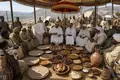 Ethiopian Solomonid Court Feast under Amda Seyon