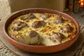 Baked lamb with yogurt