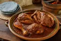 Chicken with mole poblano