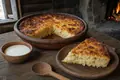 Swedish baked curd custard