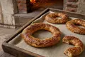 Turkish sesame bread ring
