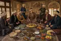 Shah Abbas Hosts Pietro della Valle