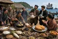 Portuguese Missionaries Introduce Tempura and Castella