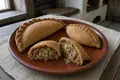 Estonian baked savory pirukas