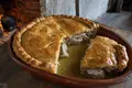 American chicken pot pie