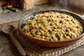 Panamanian rice with pigeon peas