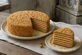 Czech honey cake