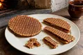 Dutch syrup waffle