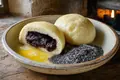 Yeast Dumpling with Plum Jam