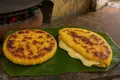 Sweet-corn arepa