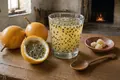 Sweet passion-fruit drink