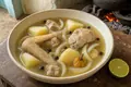 Bahamian chicken souse