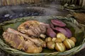 New Zealand hāngī pork