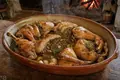 Rabbit porchetta-style
