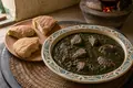 Tunisian mloukhia with beef