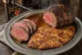 Roast beef with Yorkshire pudding