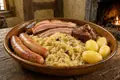 Sauerkraut with assorted meats