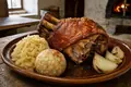 Roast pork knuckle