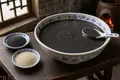 Black sesame soup