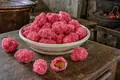 Pink candied almond