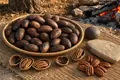 Roasted pecans