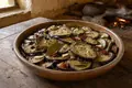 Argentine pickled eggplant