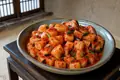 Cubed radish kimchi