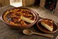 Baked milk custard