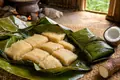 Fijian cassava-coconut pudding