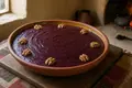 Pelamushi grape pudding