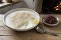 Irish carrageen moss pudding