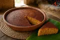 Caribbean cassava pudding