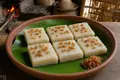 Filipino coconut milk pudding