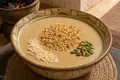 Tunisian nut milk pudding