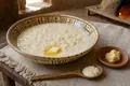 Central Asian milk rice pudding
