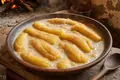 Seychellois banana or sweet-potato coconut pudding