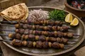Palestinian grilled kebab