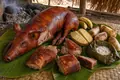 Samoan roast pig