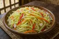 Pickled green papaya salad