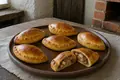 Latvian bacon buns